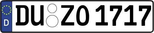 DU-ZO1717