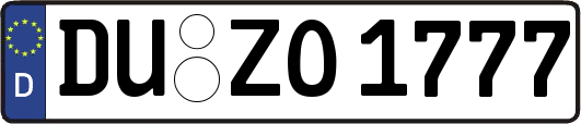 DU-ZO1777