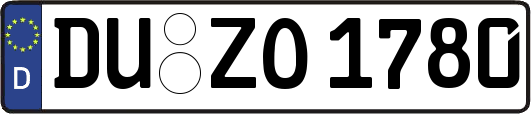 DU-ZO1780