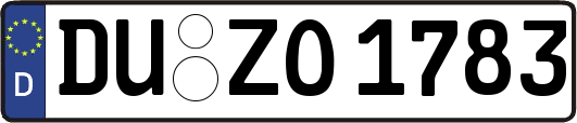 DU-ZO1783