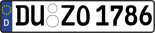 DU-ZO1786
