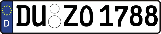 DU-ZO1788
