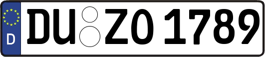 DU-ZO1789