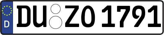 DU-ZO1791