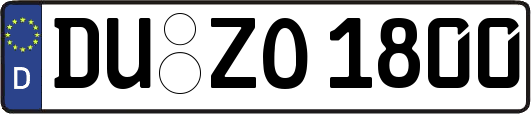 DU-ZO1800