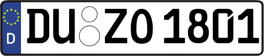 DU-ZO1801