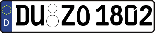 DU-ZO1802