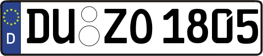 DU-ZO1805