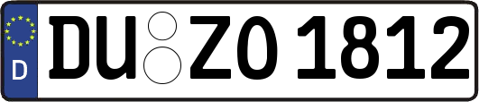 DU-ZO1812