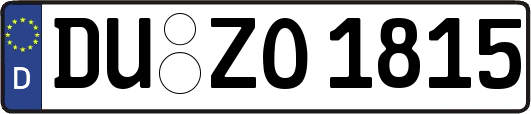 DU-ZO1815