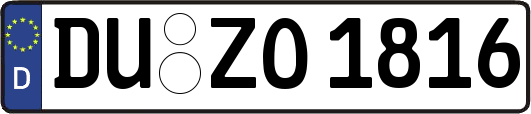 DU-ZO1816