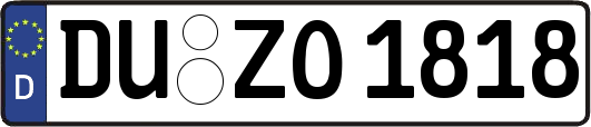 DU-ZO1818