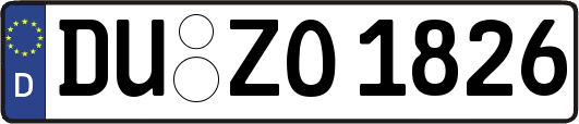 DU-ZO1826