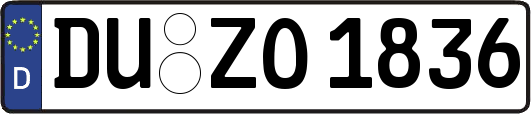 DU-ZO1836