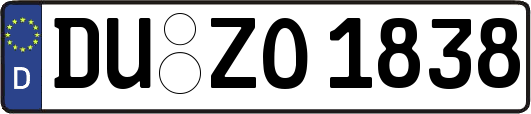 DU-ZO1838