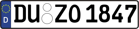 DU-ZO1847