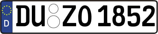 DU-ZO1852