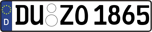 DU-ZO1865