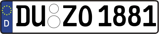 DU-ZO1881