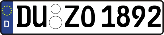 DU-ZO1892