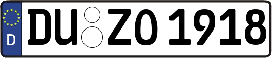 DU-ZO1918