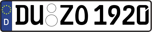 DU-ZO1920