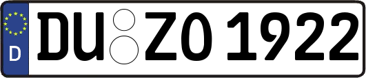 DU-ZO1922