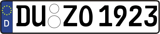 DU-ZO1923