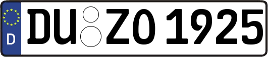 DU-ZO1925