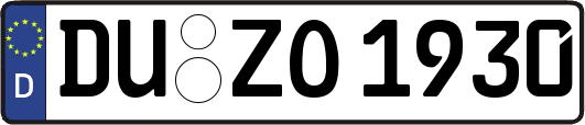DU-ZO1930