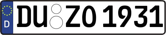 DU-ZO1931