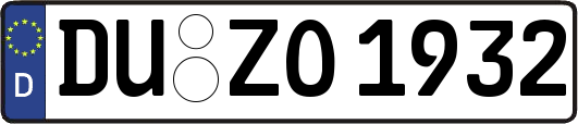 DU-ZO1932
