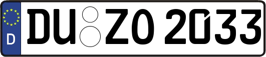 DU-ZO2033