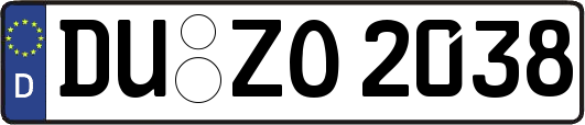 DU-ZO2038