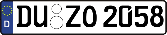 DU-ZO2058