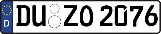 DU-ZO2076