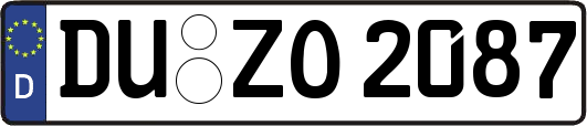 DU-ZO2087
