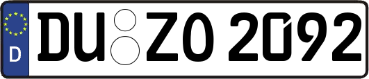 DU-ZO2092