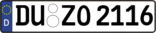 DU-ZO2116