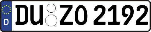 DU-ZO2192