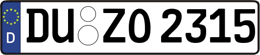 DU-ZO2315