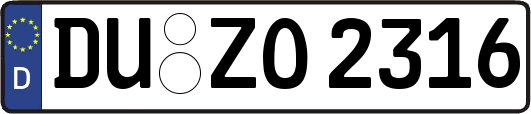 DU-ZO2316