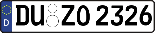 DU-ZO2326