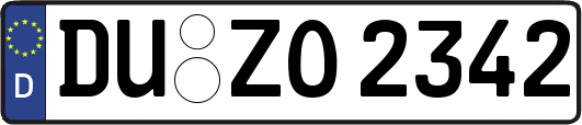 DU-ZO2342