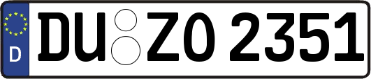 DU-ZO2351