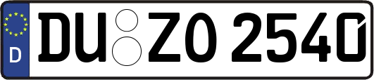 DU-ZO2540