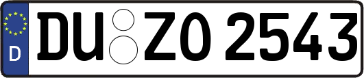 DU-ZO2543