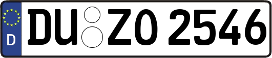 DU-ZO2546