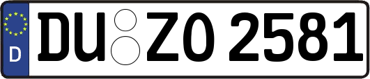 DU-ZO2581