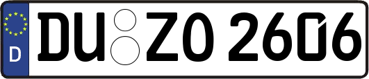 DU-ZO2606